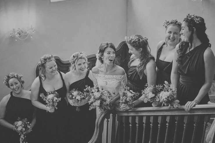 candid photography at Kingston Estate wedding in Devon