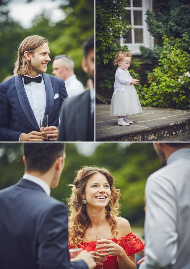 candid wedding photography Kingston Estate Devon