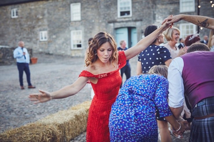 first dance wedding photography at Kingston Estate Devon