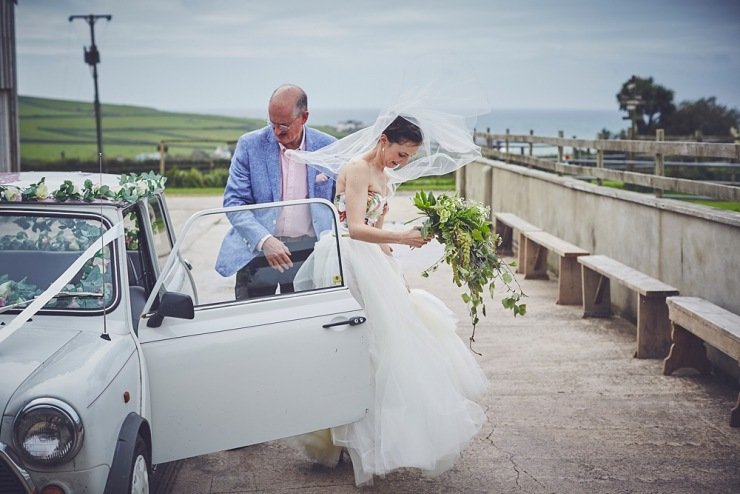 relaxed wedding photographers The Barn at South Milton