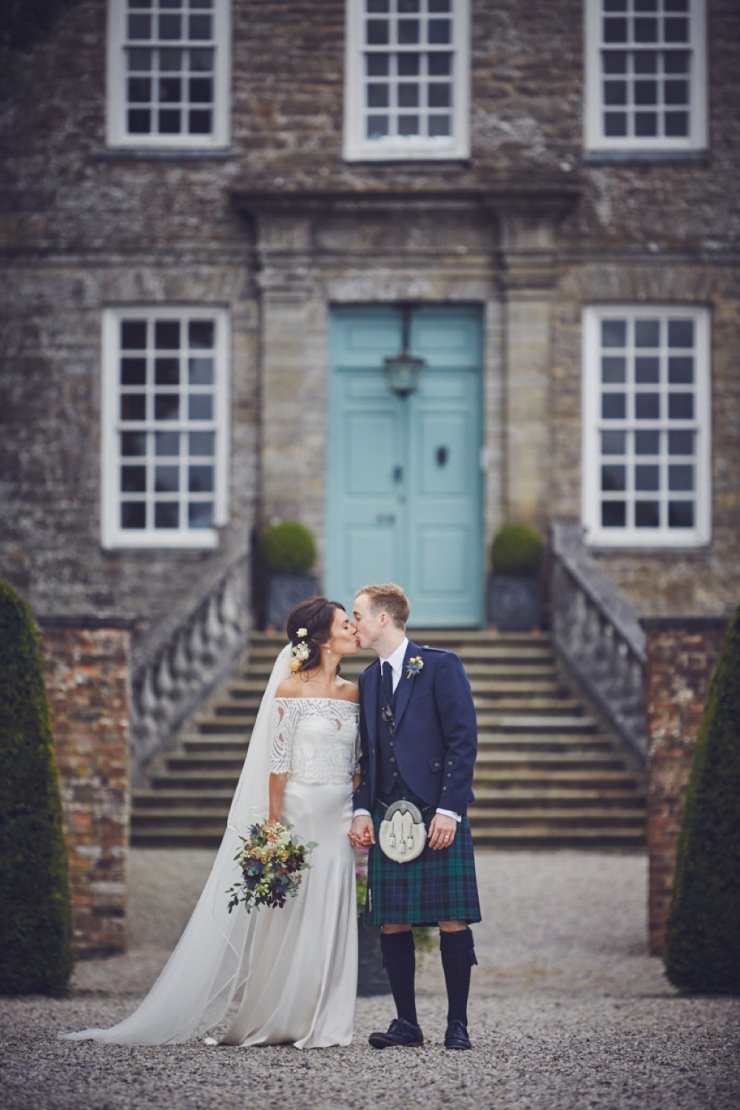 candid wedding photography Kingston Estate Devon