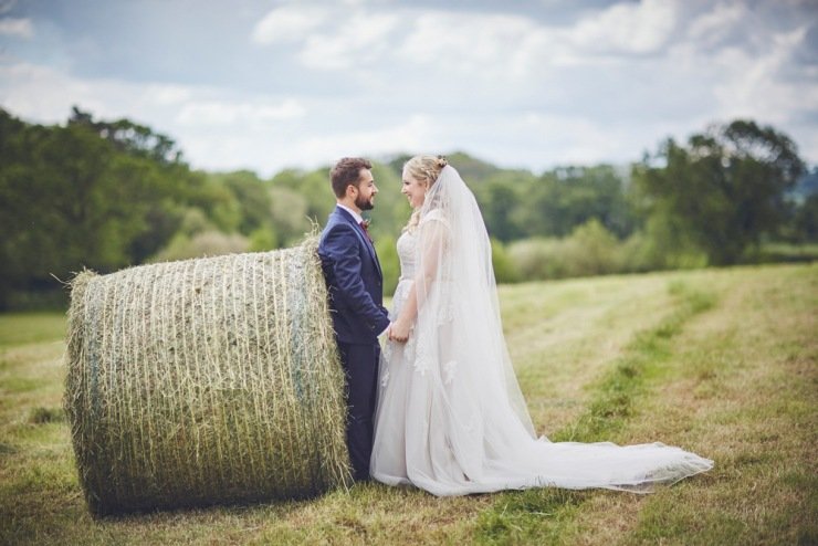 Wedding photography at The Corn Barn devon