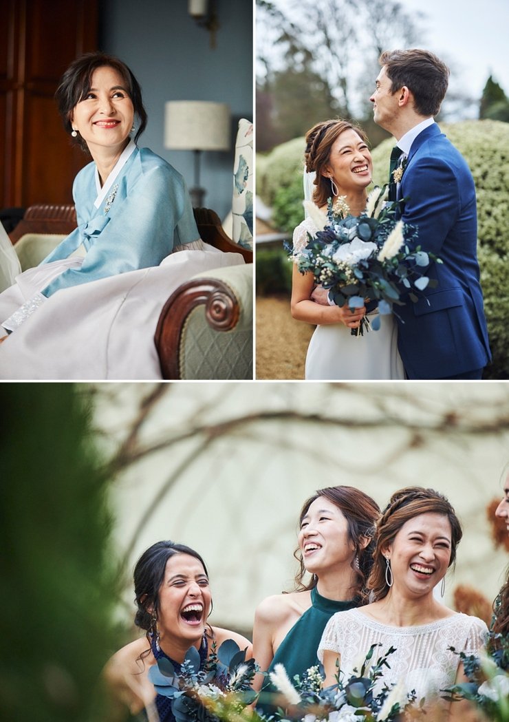 Chinese British fusion wedding at deer park country house near Exeter