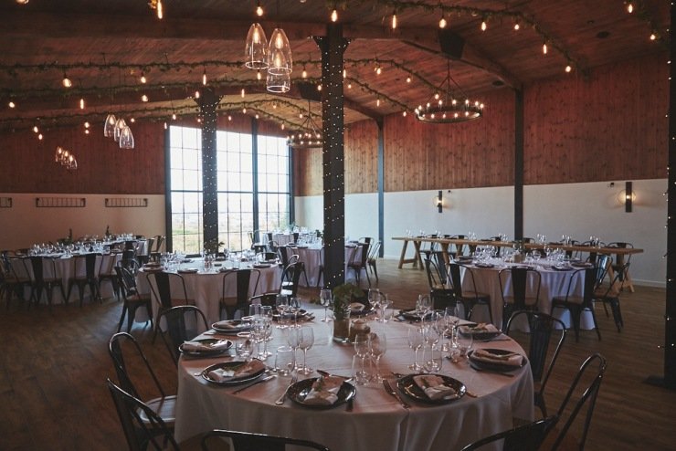 wedding table style and details at Upton Barn and walled garden Devon